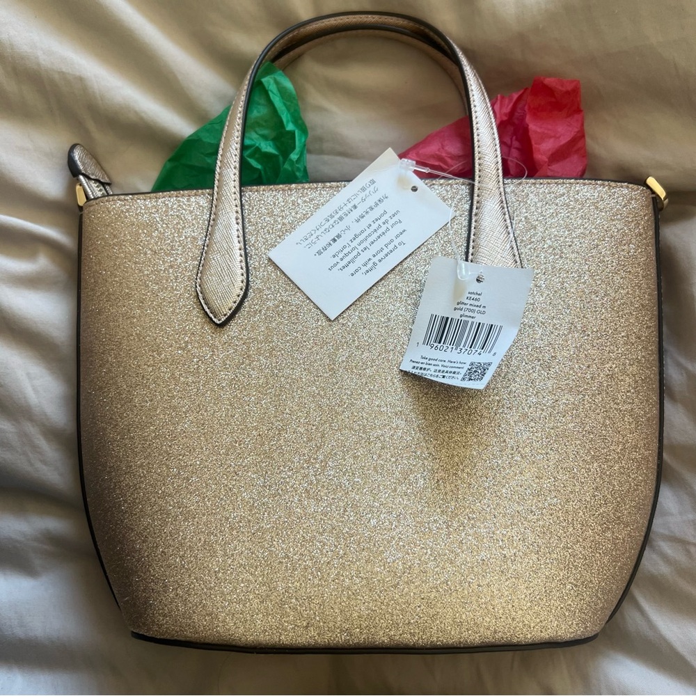 NWT! Kate Spade Glimmer Satchel Crossbody Bag - Picture 9 of 12